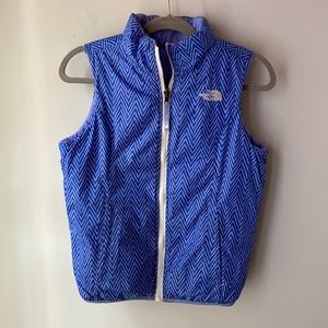 Girls The North Face Reversible Puffer Vest